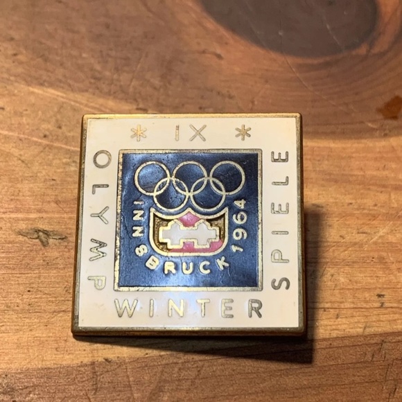 Vintage Olympic Winter Games Pin Winter Spiele IX. Innsbruck 1964. Rare. - Picture 7 of 8